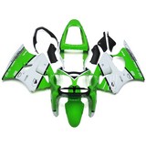 0172 Fairing Kawasaki Ninja Zx6R Zx-6R 00 01 02 2000-2002 Cowling Green White